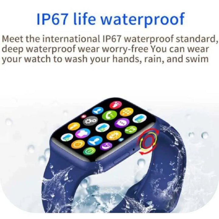 Smartwatch com Bateria de 180mAh – Estilo, Função e Autonomia no Seu Pulso Dropea