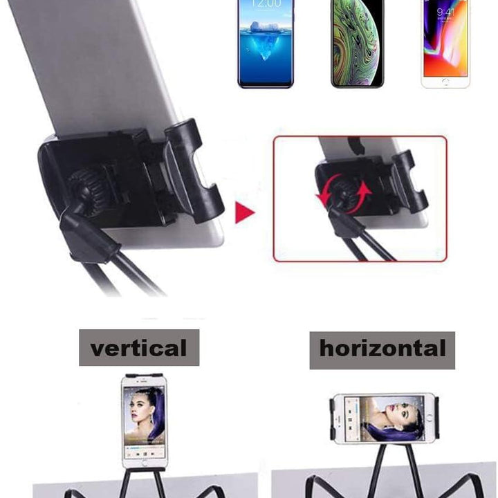 Suporte de telemóvel para Pescoço – Liberdade Total, Mãos Livres Sempre! Dropea