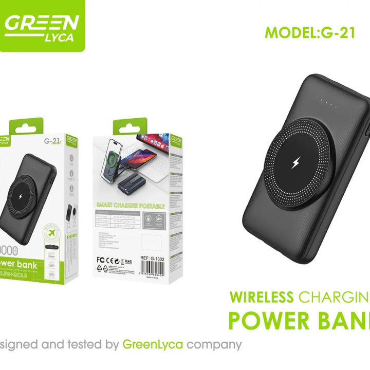 Acumulador/Power Bank Magnético 10,000mAh Dropea