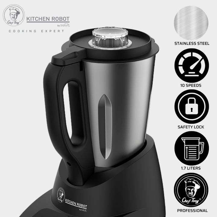 Robô de Cozinha - Chef Tony Kitchen Robot Full Set Dropea