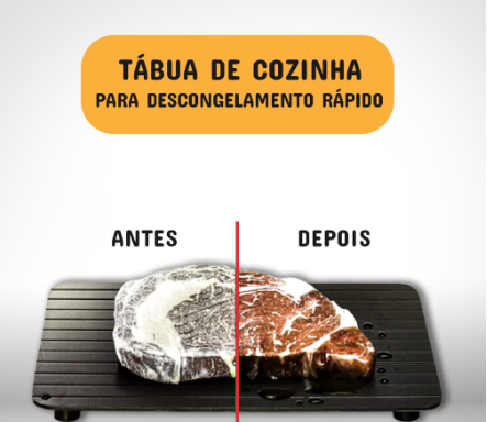 Tábua descongelar carnes Minha loja