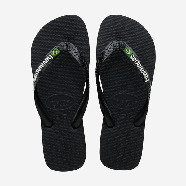 Havaianas Brasil Logo FC Black