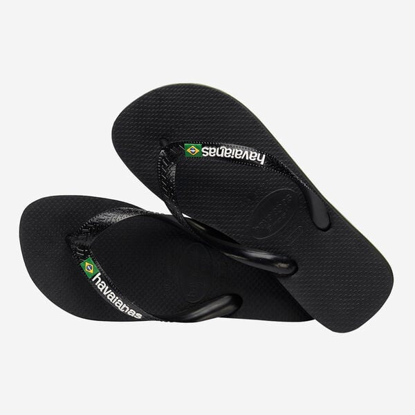 Havaianas Brasil Logo FC Black