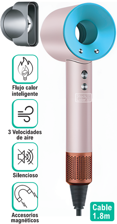 🌬️✨ Secador de Cabelos Ultra Premium – Beleza sem frizz, potência com suavidade! Dropea