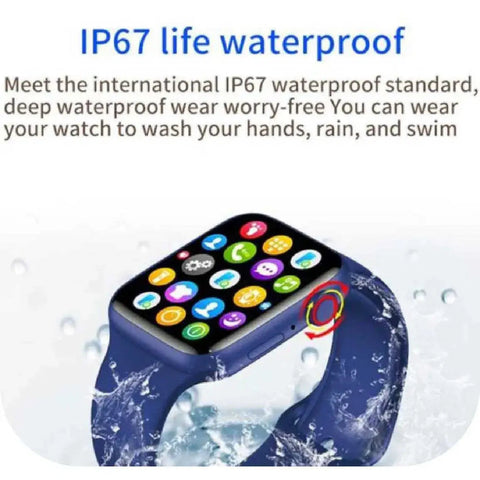 Smartwatch com Bateria de 180mAh – Estilo, Função e Autonomia no Seu Pulso Dropea