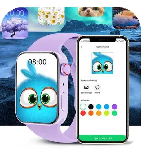 Smartwatch com Bateria de 180mAh – Estilo, Função e Autonomia no Seu Pulso Dropea