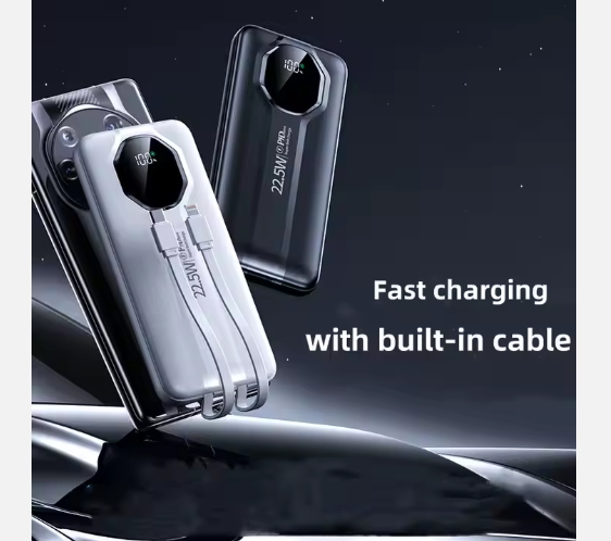 Acumulador - Power Bank 10.000 mAh com Carga Rápida PD 22,5W Dropea