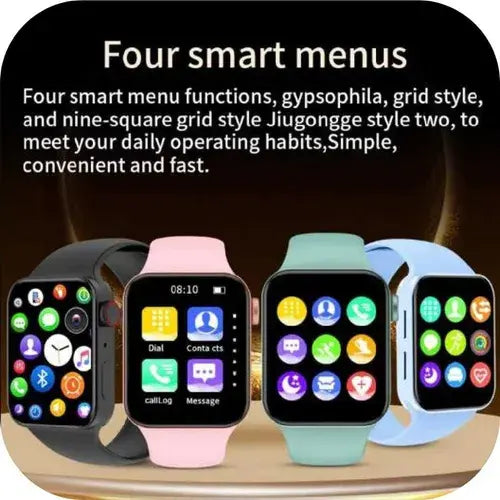 Smartwatch com Bateria de 180mAh – Estilo, Função e Autonomia no Seu Pulso Dropea