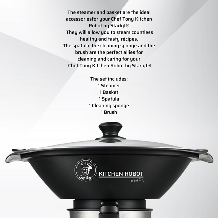 Robô de Cozinha - Chef Tony Kitchen Robot Full Set Dropea