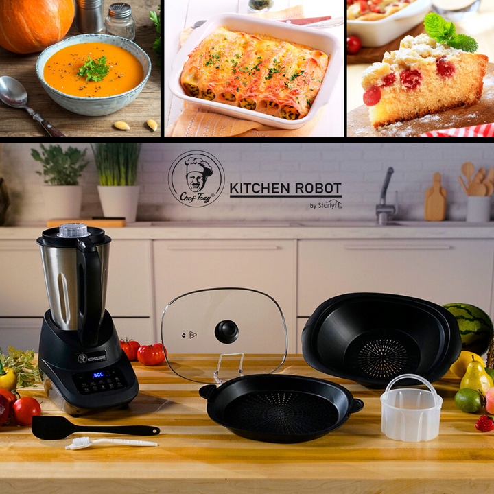 Robô de Cozinha - Chef Tony Kitchen Robot Full Set Dropea